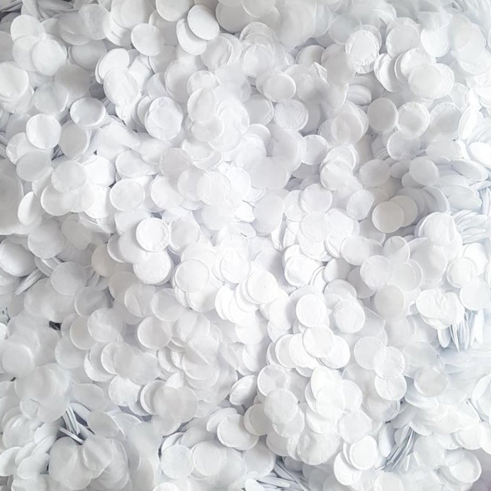 ❤️ Mexican confetti white small for holidays christmas new year weddings bi…